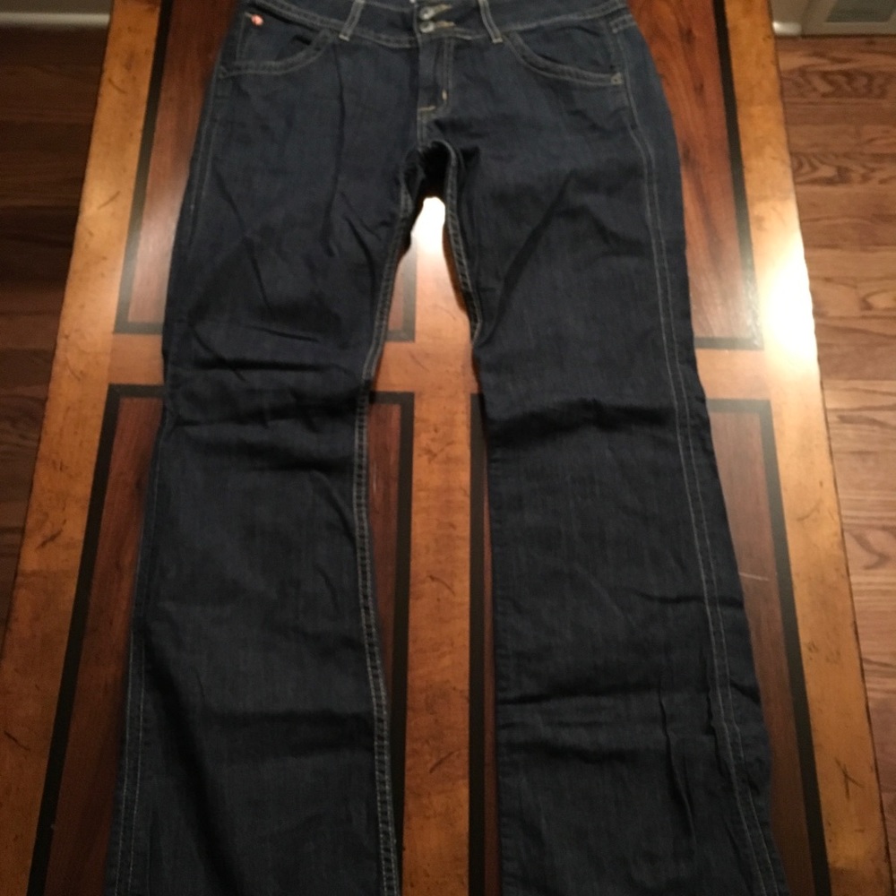 Hudson dark blue bootcut jeans size 29x32